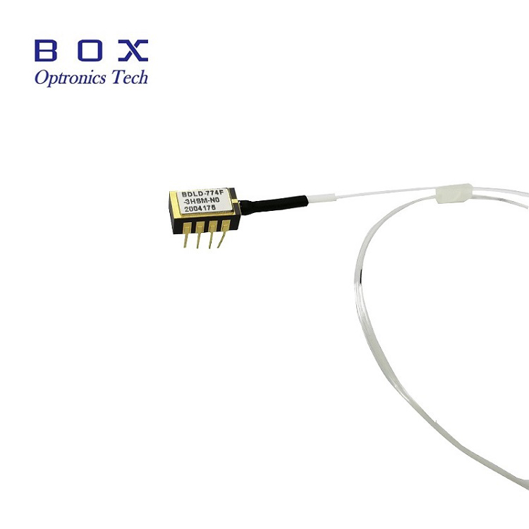 Laser a pompa DIL da 974 nm 300 mW di piccolo pacchetto senza dispositivo di raffreddamento TEC